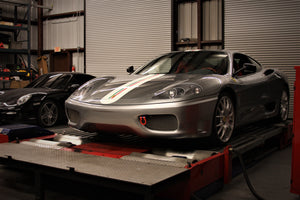 Ferrari 360 ECU Tune by Mase Flash. Gain more Horsepower and Torque